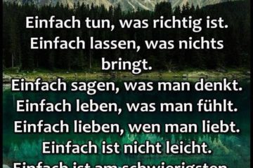 Einfach